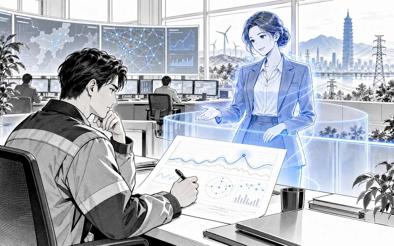 AI workflows for utilities and energy