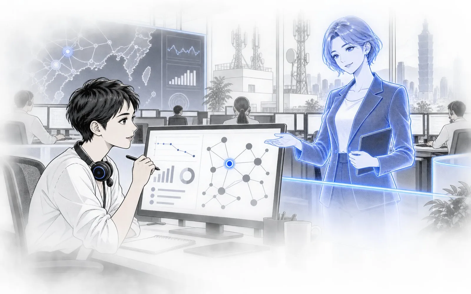 AI automation for telecommunications teams
