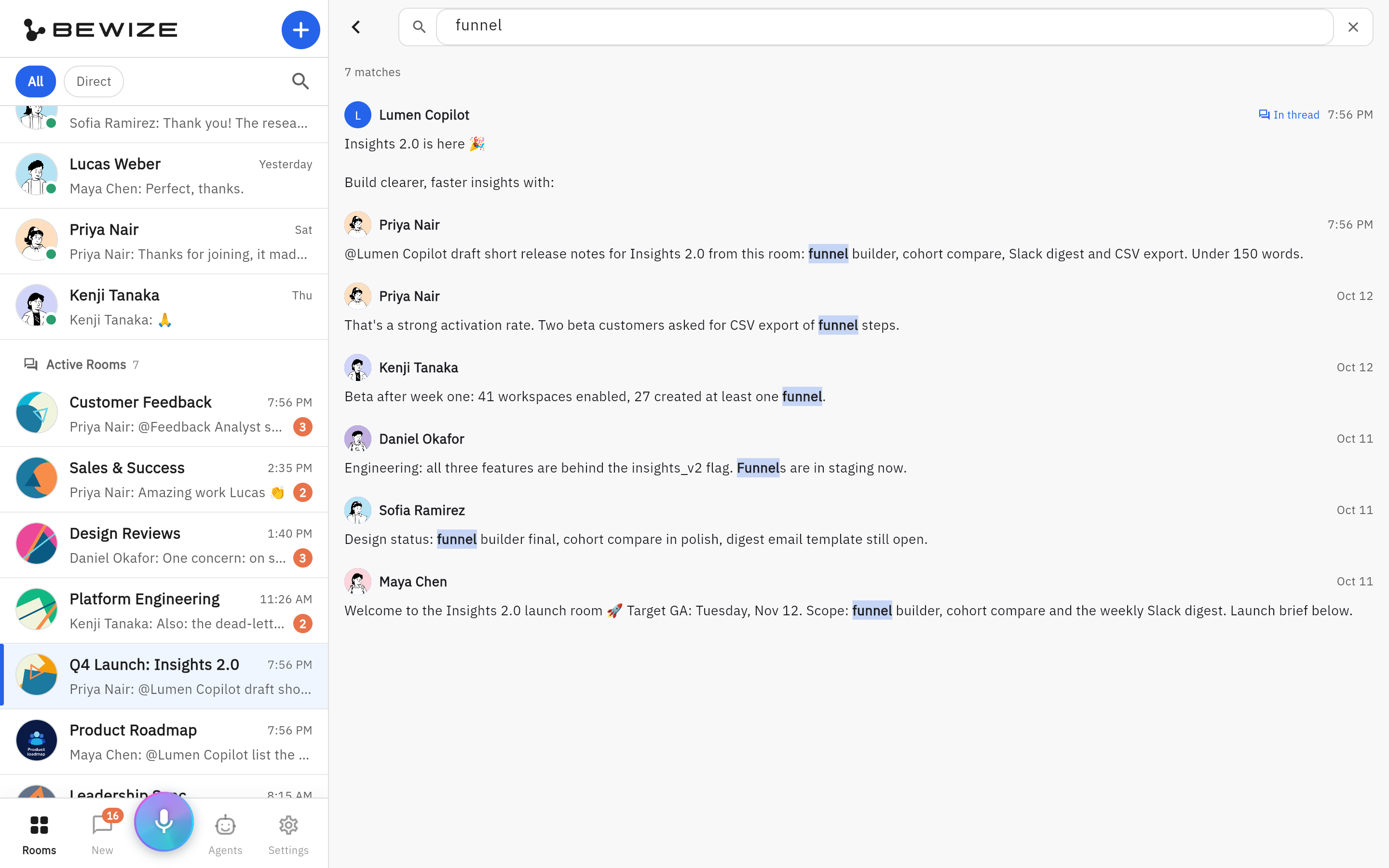 Find the original conversation